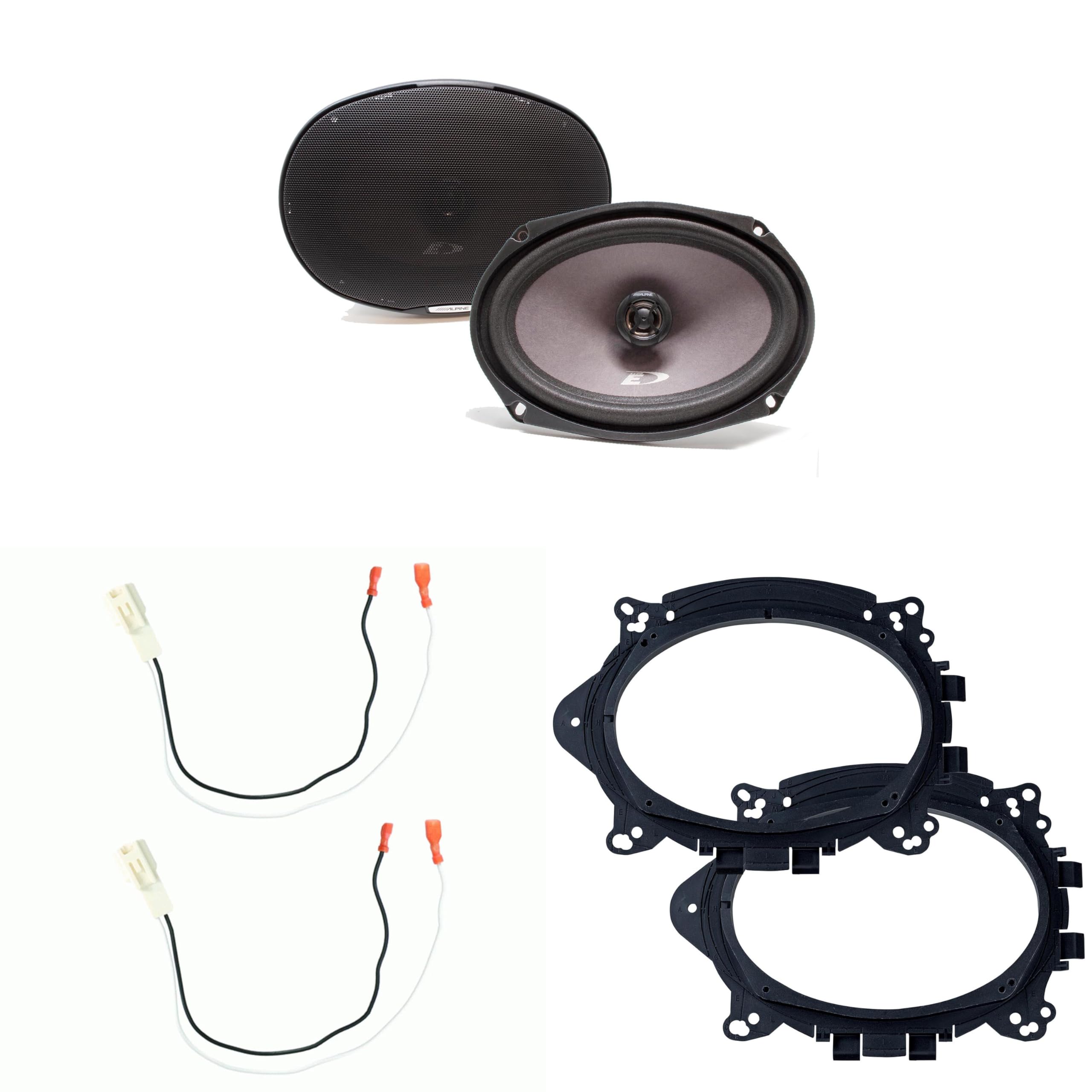 Amazon.com: Alpine Speakers 6X9 inch for Toyota Corolla 2014-2019